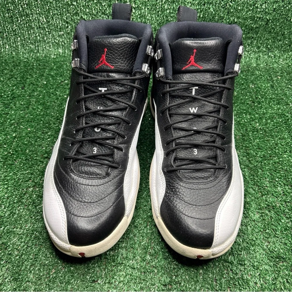 2012 Air Jordan Retro‎ XII Playoffs Mens Size 11.5 130690 001 OG Black White